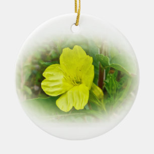 Hauptgelbe Wildblume-Koordinationselemente Keramik Ornament
