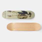 HauptGeronimo stehendes Porträt 1904 Skateboard (Horizontal)