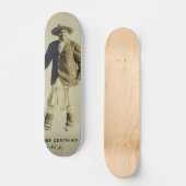 HauptGeronimo stehendes Porträt 1904 Skateboard (Vorderseite)