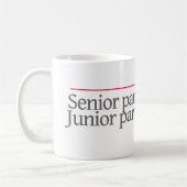 "HAUPTGESELLSCHAFTER AN WORK.JUNIOR PARTNER ZU KAFFEETASSE (Links)