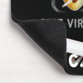 Hauptgeweih-Zigaretten Mousepad (Ecke)