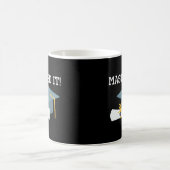 Hauptgrad-Abschluss 2018 beherrschte Kaffee-Tasse Kaffeetasse (Mittel)