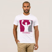 Haupthals-Krebs-gewinnender Überlebender T-Shirt (Vorne ganz)