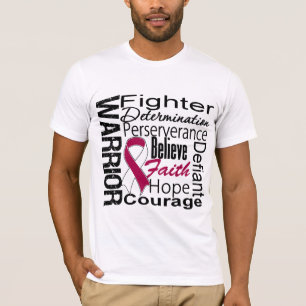 Haupthals-Krebs-Kriegers-Collage T-Shirt