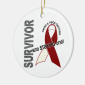 HAUPThals-KREBS Überlebender 1 Keramik Ornament (Links)