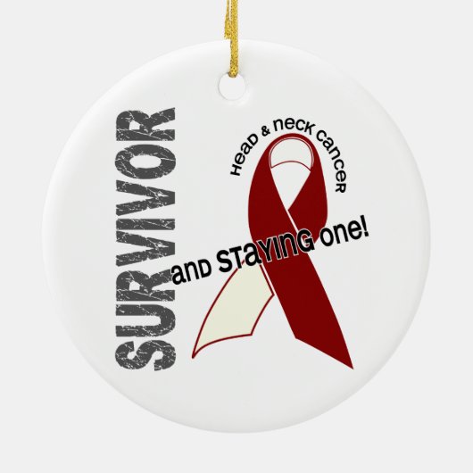 HAUPThals-KREBS Überlebender 1 Keramik Ornament (Hinten)