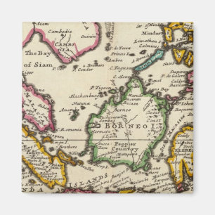 Hauptinseln der Ostindien Magnet