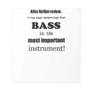 Hauptinstrument Notizblock