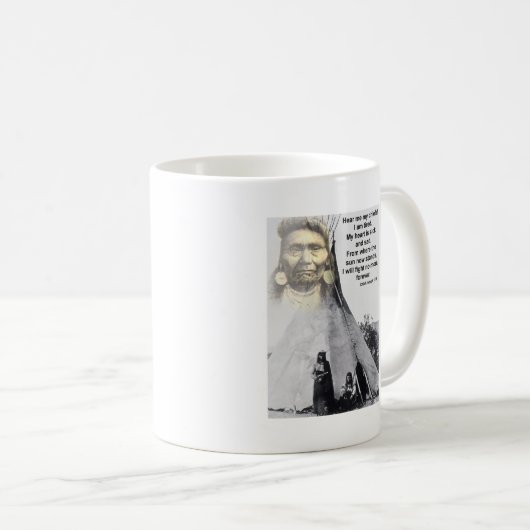 Hauptjoseph hören mich kaffeetasse (VorderseiteRechts)