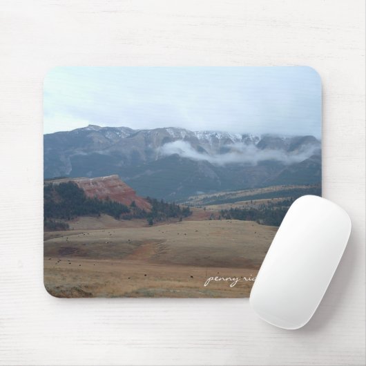 Hauptjoseph-Seitenweg Wyoming Mousepad (Mit Mouse)