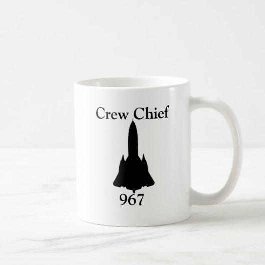 Hauptkaffee-Tasse der Crew-SR-71 Kaffeetasse (Rechts)
