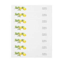 Hauptkennzeichen für die Rücksendeadresse von Lemo