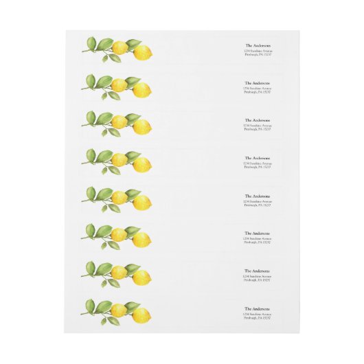 Hauptkennzeichen für die Rücksendeadresse von Lemo (Bogen)