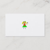 Hauptlaus-Kind Visitenkarte (Rückseite)