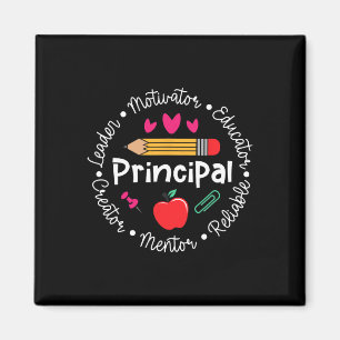 Hauptleiter Motivator Lustig Zurück zur Schule Fi Magnet