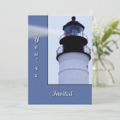 HauptLeuchtturm West Einladung (Stehend Vorderseite)