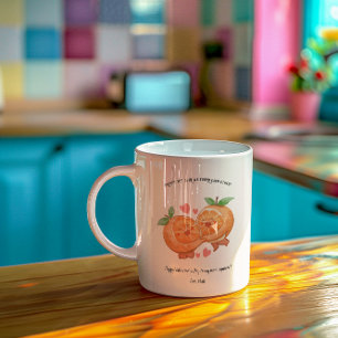 Hauptliebe Valentinstag   Personalisiert Kaffeetasse