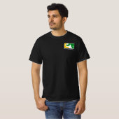 Hauptliga Pickleball T - Shirt Kleines Logo (Vorne ganz)