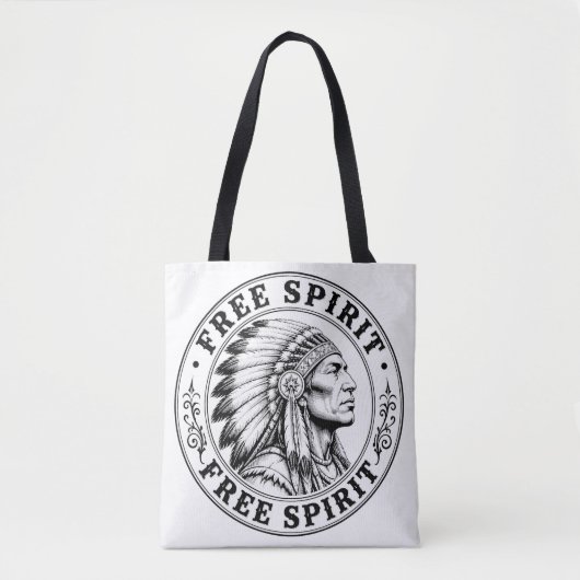 Häuptling der Native Americans Tasche (Vorderseite)
