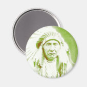 Häuptling Joseph indianischer Führer Magnet (Vorderseite/Rückseite)