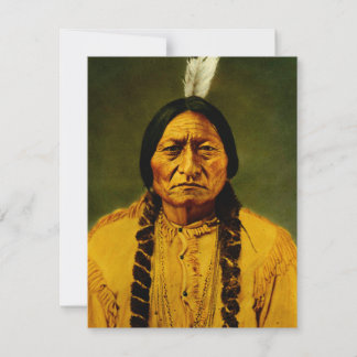 Häuptling Sitting Bull indianischer Lakota Indiane