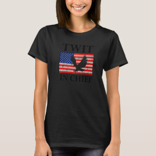 Häuptling Twi Amerikanische Flagge Merica Adler US T-Shirt