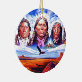 Häuptlinge von amerikanische Ureinwohner Keramikornament (Rechts)