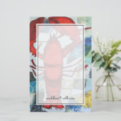 Hauptlobster Briefpapier (Stehend Vorderseite)