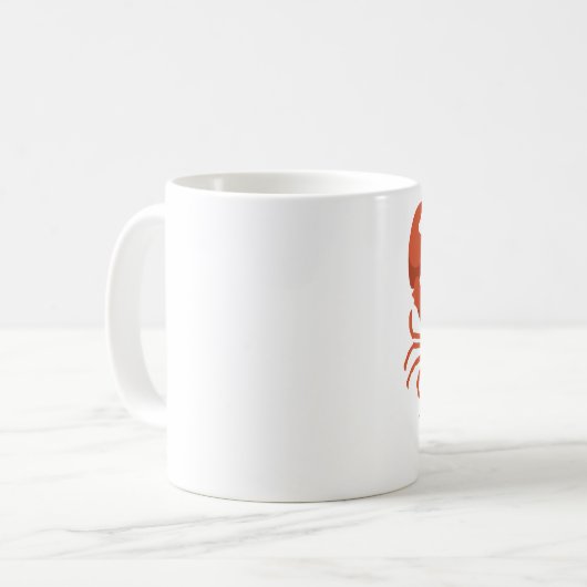 Hauptlobster Kaffeetasse (Vorderseite Links)