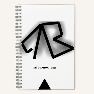 Hauptlogo "Kreativität" für Notebooks Notizblock