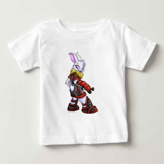 Hauptmann 2 der Weltraumbahnstation für Virtupets Baby T-shirt (Vorderseite)