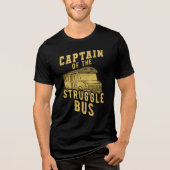 Hauptmann des Kampfbusses Tri-Blend Shirt (Vorderseite)