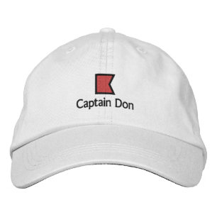 Hauptmann Don - B Bestickte Kappe