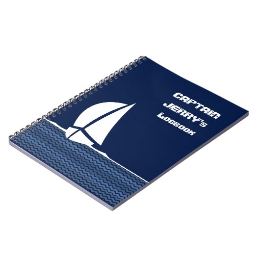 Hauptmann (Ihr Name) Logbuch Notizblock (Linke Seite)