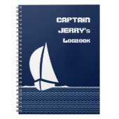 Hauptmann (Ihr Name) Logbuch Notizblock (Vorderseite)