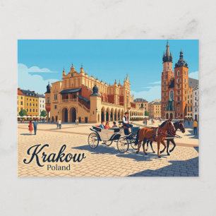 Hauptmarkt Polen Postkarte
