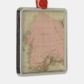 Hauptmeridiane Washington und Paris Silbernes Ornament (Rechts)