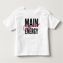 Hauptmerkmal Energie Kleinkind T-shirt