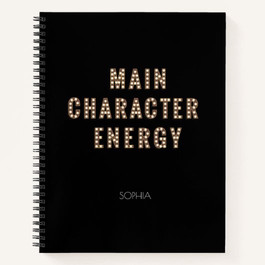 Hauptmerkmal EnergieNotebook Notizblock (Vorderseite)