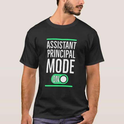 Hauptmodus des Assistenten im T - Shirt (Vorderseite)