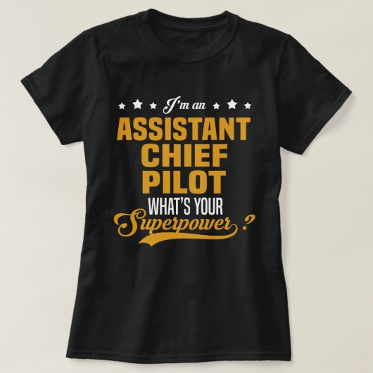 Hauptpilot T-Shirt (Design vorne)