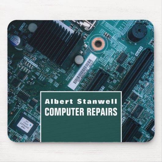 Hauptplatine, Informationstechnologie, Computer Mousepad (Vorne)