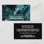 Hauptplatine, Informationstechnologie, Computer Visitenkarte (Vorne/Hinten)