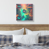 Hauptplatine Leinwanddruck (Insitu (Schlafzimmer))