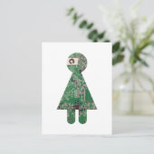 Hauptplatine Postkarte (Stehend Vorderseite)