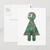 Hauptplatine Postkarte (Vorne/Hinten)