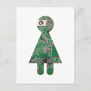 Hauptplatine Postkarte