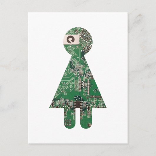 Hauptplatine Postkarte (Vorderseite)