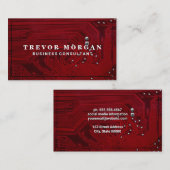 Hauptplatine | Red Microchip | Tech Visitenkarte (Vorne/Hinten)