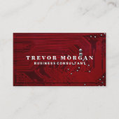 Hauptplatine | Red Microchip | Tech Visitenkarte (Vorderseite)